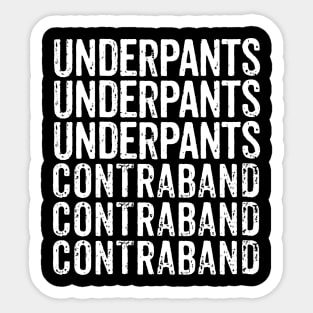 Underpants Underpants Underpants Sticker